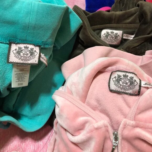 ISO Original Juicy Couture Velour Tracksuit Sets - Size Small - Picture 4 of 4
